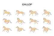 Gallop, an Animal Illustration by Naurider (Thumbnail 1 of 4)