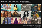 12 Photo Effect Templates, a Layer Style Add-On by iDoodle Studio (Thumbnail 2 of 6)