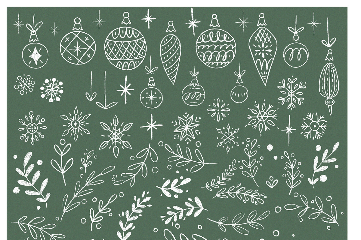 Magic Of Christmas lettering overlay, a Seasonal Illustration by Sketchetarian (Photo 9 of 9)