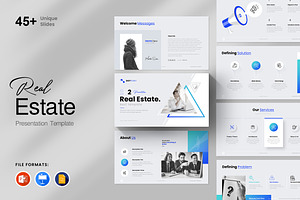 Real-Estate Presentation Template, a Presentation Template by GenerousArt