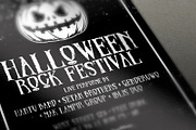 Halloween Party Night Flyer Template, a Flyer Template by KAZ by IanMikraz Studio (Thumbnail 3 of 3)