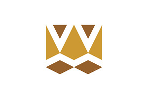 W Crown Logo Design, a Branding & Logo Template by ganuDESIGN