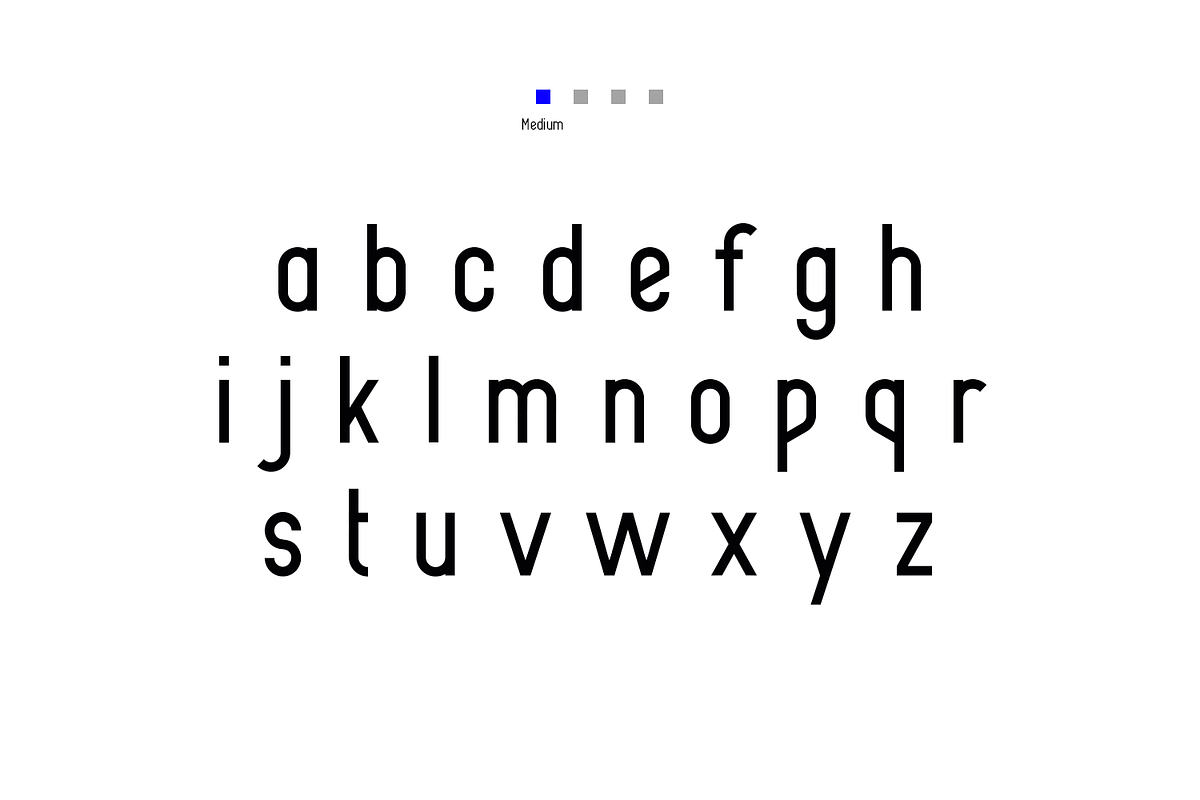 Alpha Typeface | 4 Styles preview 3