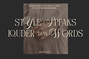 Golsuka Kadila - Hand Crafted Hybrid, a Serif Font by Letterhend Studio (Thumbnail 9 of 9)