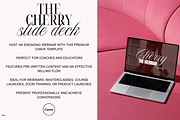 Cherry Canva Webinar Slide Deck, a Presentation Template by thebusinessoutfit (Thumbnail 2 of 14)