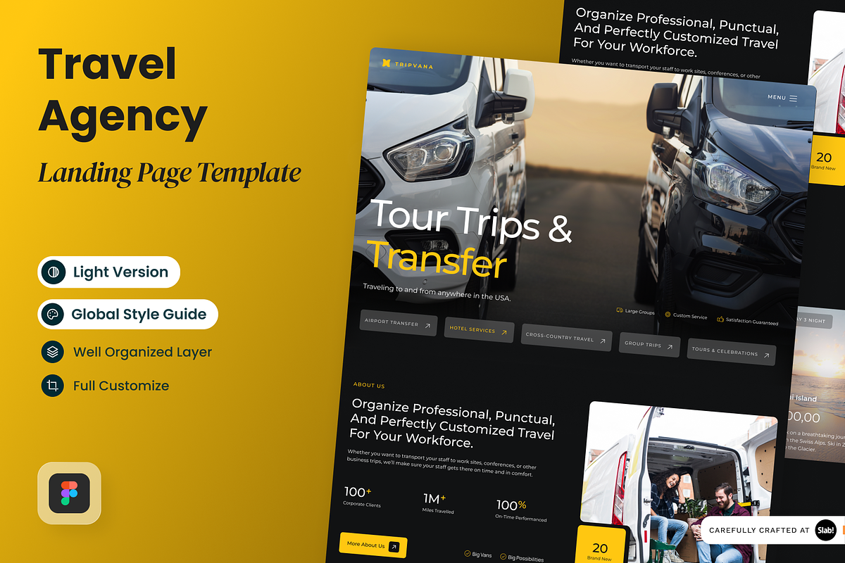 Travel Agency Landing Page