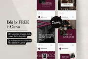 Marketing Agency Canva Instagram Kit, a Squarespace Template by Warmsoulgallery (Thumbnail 4 of 11)