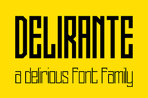 Delirante Font Family