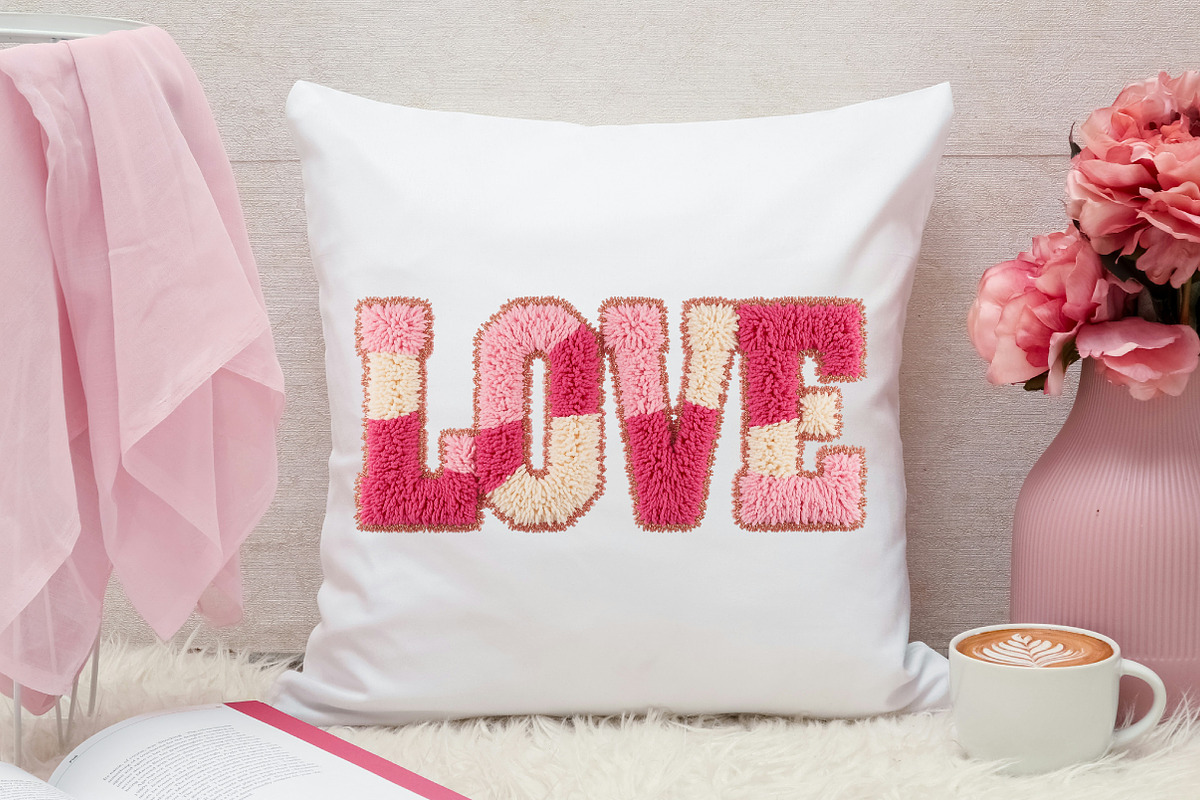 LOVE Yarn Crochet Png, Valentine Png, an Illustration by Canvas Craft (Photo 4 of 7)