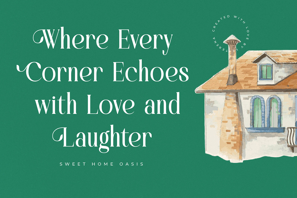 Bastible Modern Serif Font, a Serif Font by Letterena Studios (Photo 6 of 15)