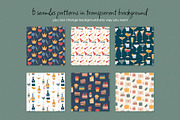 Birthday party collection clipart, a Decorative Illustration by svetlatek (Thumbnail 10 of 11)