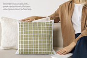 neutral plaid seamless pattern, a Decorative Illustration by Pink Studio Art (Thumbnail 5 of 5)
