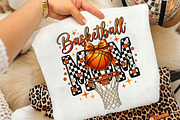 Retro Basketball Mom Life PNG,, an Illustration by CreationArt (Thumbnail 7 of 9)
