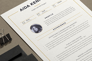 Resume Aida 2 Pages