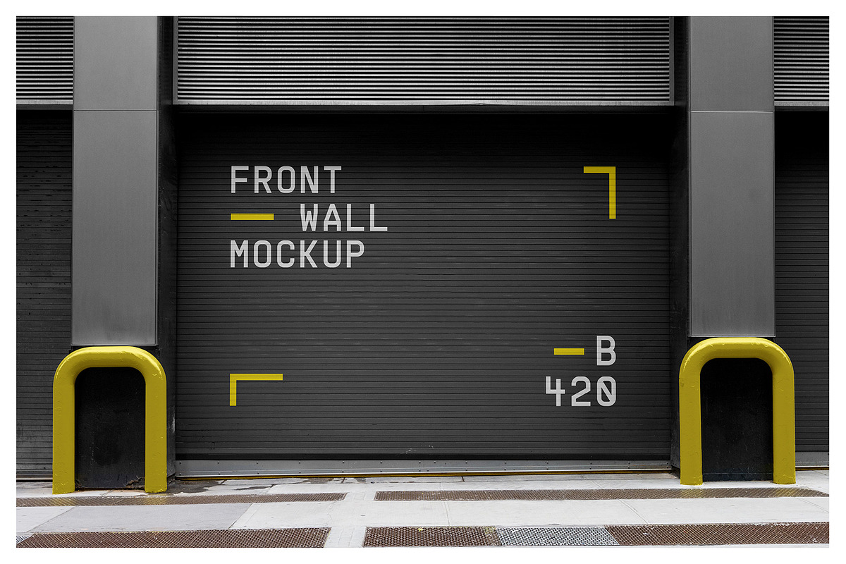 Wall Advertising Mockups, an Advertising Mockup by MockupForest (Photo 9 of 10)