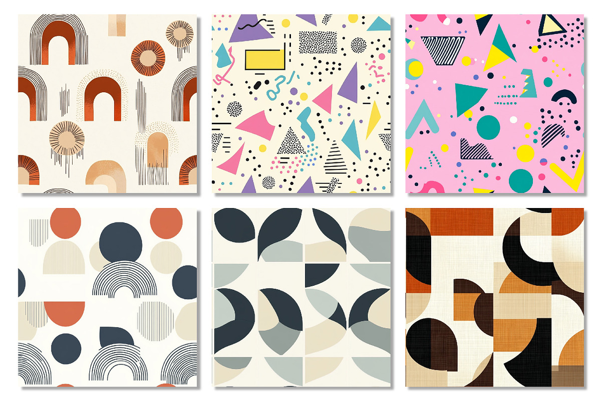 Abstract Geometric Seamless Pattern, a Texture Graphic by Dream Creation (Photo 2 of 4)