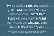Handwritten Sans Outline Display, a Handwritten Font by Kaya Fonts (Thumbnail 10 of 24)