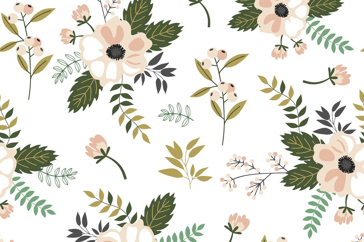 Floral Alphabet, a Decorative Illustration by lokko studio (Photo 4 of 4)