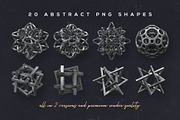 Futuristic 3D Shapes, an Object Graphic by TVartworks (Thumbnail 7 of 10)