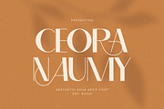Ceora Naumy - Aesthetic Sans Serif, a Sans Serif Font by Imoodev (Thumbnail 1 of 6)