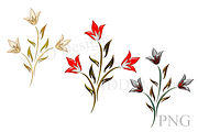 Flower Embellishments, a Graphic by MDD Designs (Thumbnail 2 of 3)