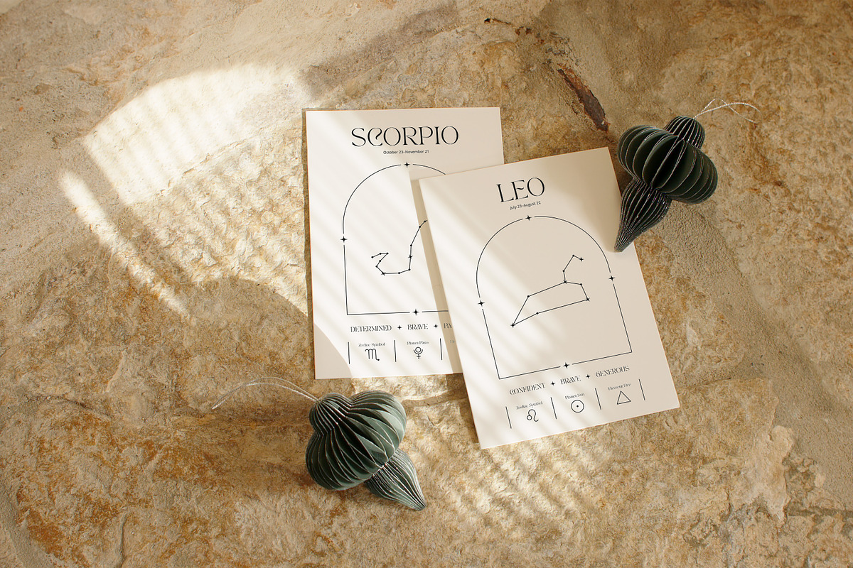 13 Zodiac Posters & Constellations, an Illustration by May Motif (Photo 12 of 13)