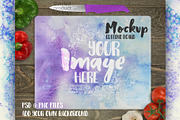 Cutting board mockup 12x15 bison, a Product Mockup by StyledProductMockups (Thumbnail 1 of 4)