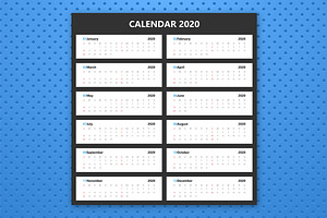 Calendar 2020 Landscape Design