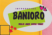 Banioro, a Script Font by AleraStudio (Thumbnail 1 of 4)