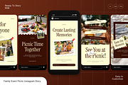 Family Event Picnic Instagram Story, a Social Media Template by Annora Studio (Thumbnail 1 of 6)