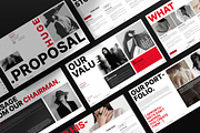 HUGE Proposal Template | CANVA, a Presentation Template by TemplateFolio-Shop (Thumbnail 3 of 9)