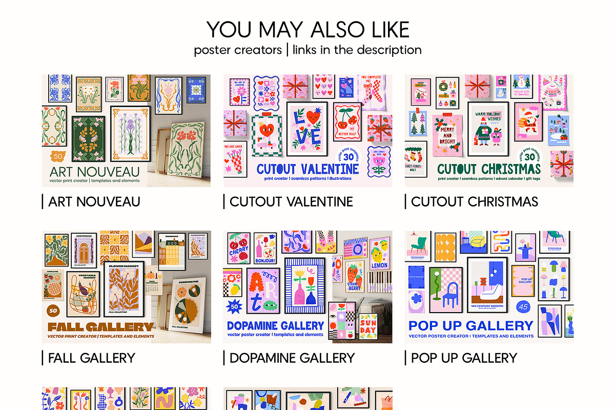 Cutout Vibes Vector Poster Creator, an Object Graphic by ArtFM (Photo 14 of 14)