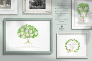 Watercolor Family Tree Creator, a Decorative Illustration by beehouse studio (Thumbnail 5 of 6)