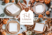 Autumn Zazzle Napkin Mockup Bundle, a Product Mockup by TatiMockup (Thumbnail 1 of 9)