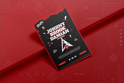 Guitar Birthday Invitation, an Invitation Template by Fannan Studio (Thumbnail 2 of 2)