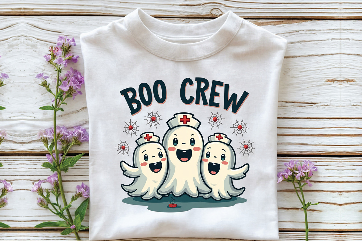 Boo Boo Crew Sublimation, a Graphic by Libby Wishes (Photo 3 of 5)