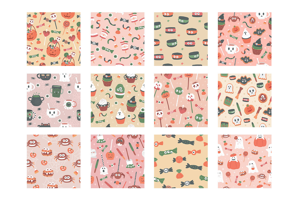 Sweet Halloween Graphic Illustration, a Food Illustration by CreativeChristiana (Photo 8 of 13)
