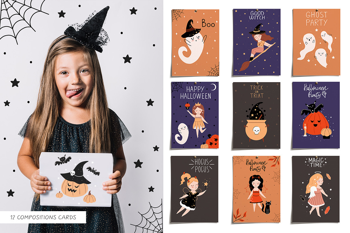 Happy Halloween - Magic Collection, a Seasonal Illustration by roskque (Photo 5 of 9)