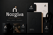 Norgiva - A Display Typeface, a Sans Serif Font by Ainun Jinan (Thumbnail 7 of 9)