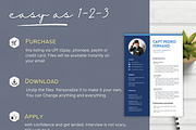 Airline Pilot Resume Template canva, a Resume Template by Climbwithelevator (Thumbnail 6 of 7)