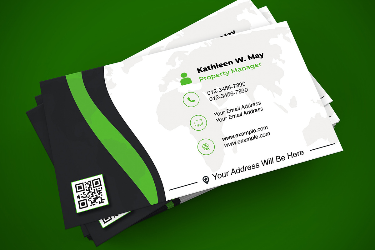 Clean Agent Business Card preview 2