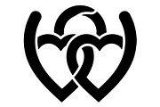 Couple Love Heart Silhouette, an Object Graphic by Gfx_Store (Thumbnail 8 of 16)