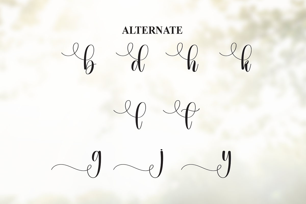 Someday | Script Font, a Handwritten Font by Scratchones (Photo 8 of 9)