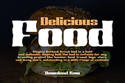 Kingtos Reblack Brush, a Handwritten Font by QR Design Studio (Thumbnail 3 of 8)