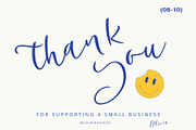 Card Template Thank You, a Graphic by Dheny Designer (Thumbnail 6 of 11)