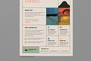 Business Flyer with Colorful Accents, a Flyer Template by MightyDesign (Thumbnail 5 of 8)