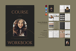 Course Workbook Template, a Magazine Template by ElvinPrint