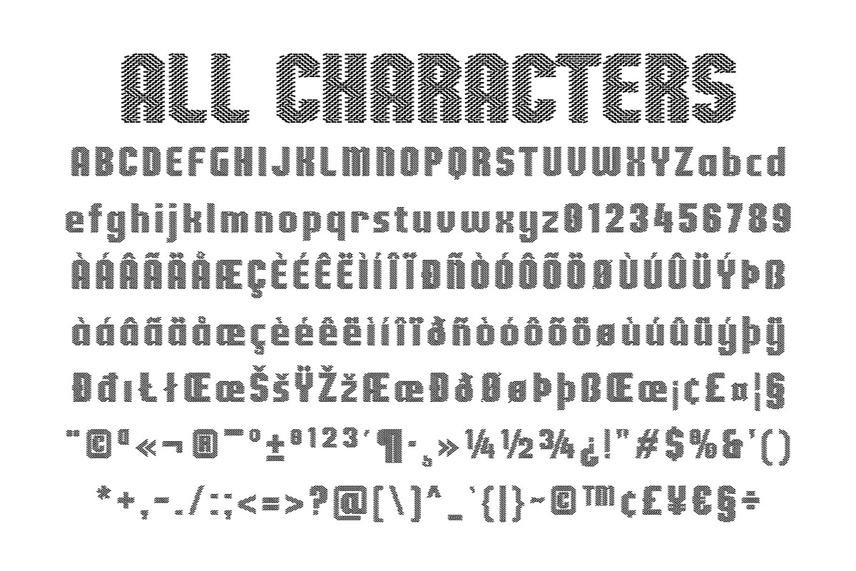CS Avoid Bricks, a Sans Serif Font by Craft Supply Co. (Photo 8 of 8)