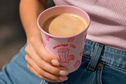 Takeaway Paper Coffee Cup Mockup, a Cups & Container Mockup by The Rose Project (Thumbnail 1 of 3)