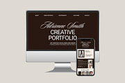 UGC Portfolio Canva Website Template, a Landing Page Template by Business Chic (Thumbnail 4 of 5)